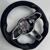Carbon Clutch Carbon Fiber Steering Wheel 2020-2025 Jaguar E-Pace/F-Pace Custom Carbon Fiber Steering Wheel